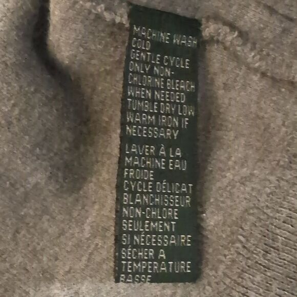 Lauren Ralph Lauren women's gray cotton sweater vest size small - Picture 8 of 8